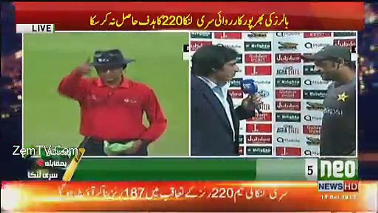 Sarfraz Ahmed Exclusive Talk With Rameez Raja