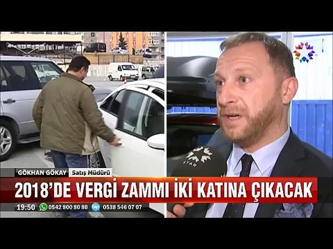 2018 yılında Motorlu Taşıt vergisi nasıl iki katına çıkıyor