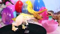9 Mutant DINOSAUR TOYS in Surprise Dinosaur Eggs - Discover + Name NEW Dinosaurs Videos