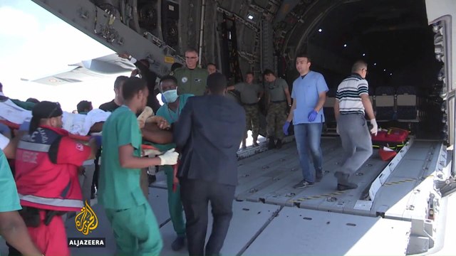 Severely wounded survivors of Somalia’s deadliest blast flown to Turkey
