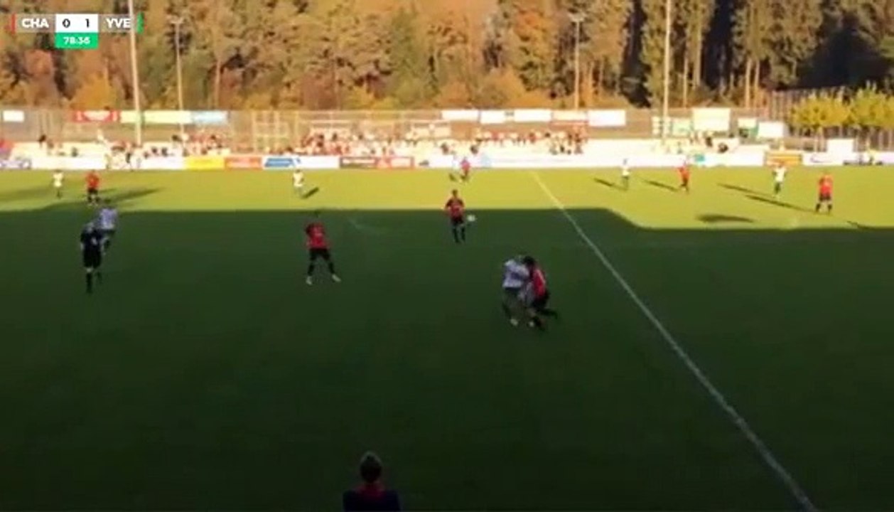 Cham 1:1 Yverdon-Sport ( Swiss 1. Liga Promotion 14 October)