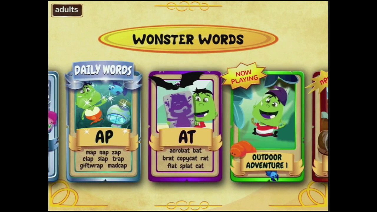 Wonster Words - Spelling with ABC and Phonics - Best iPad app demo for kids