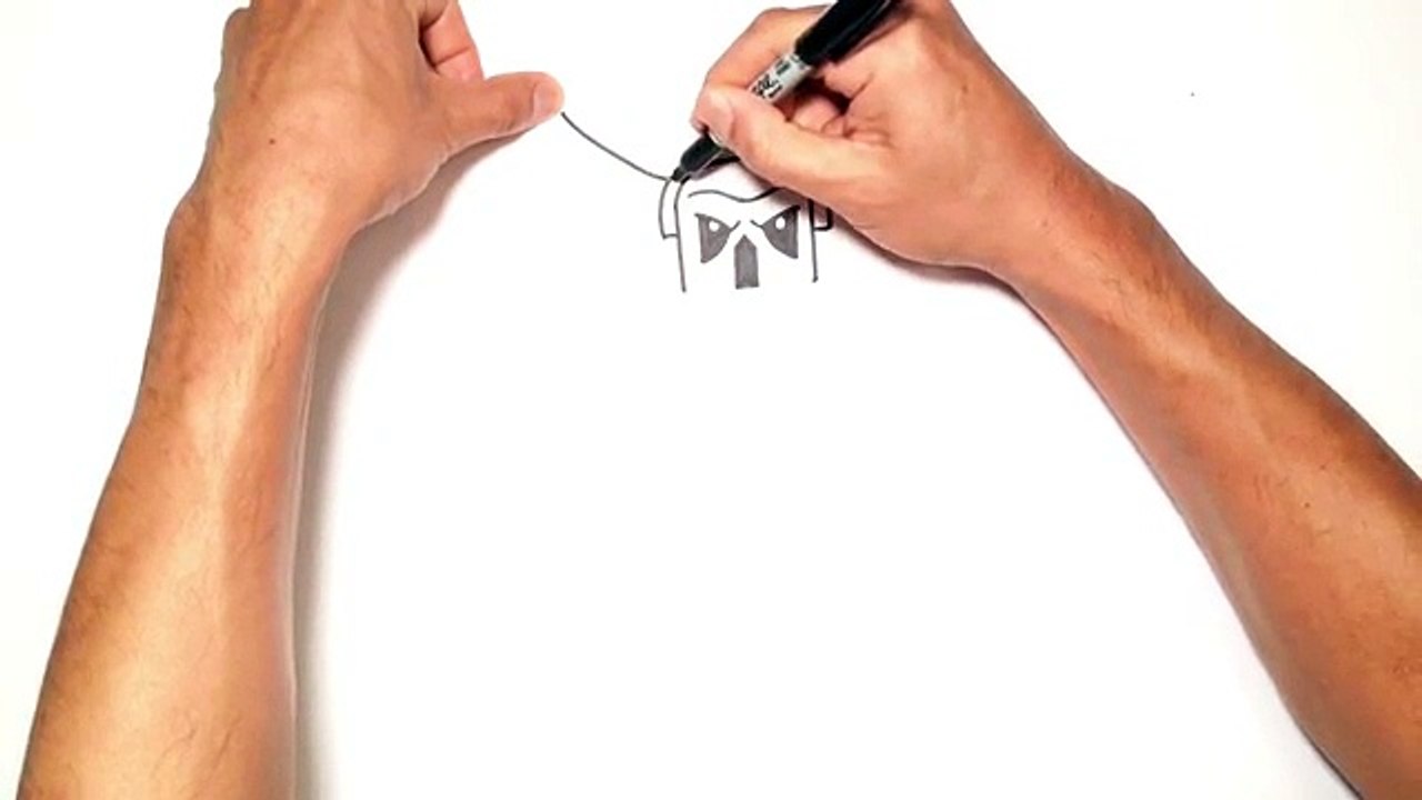 How to Draw P.E.K.K.A. | Clash of Clans