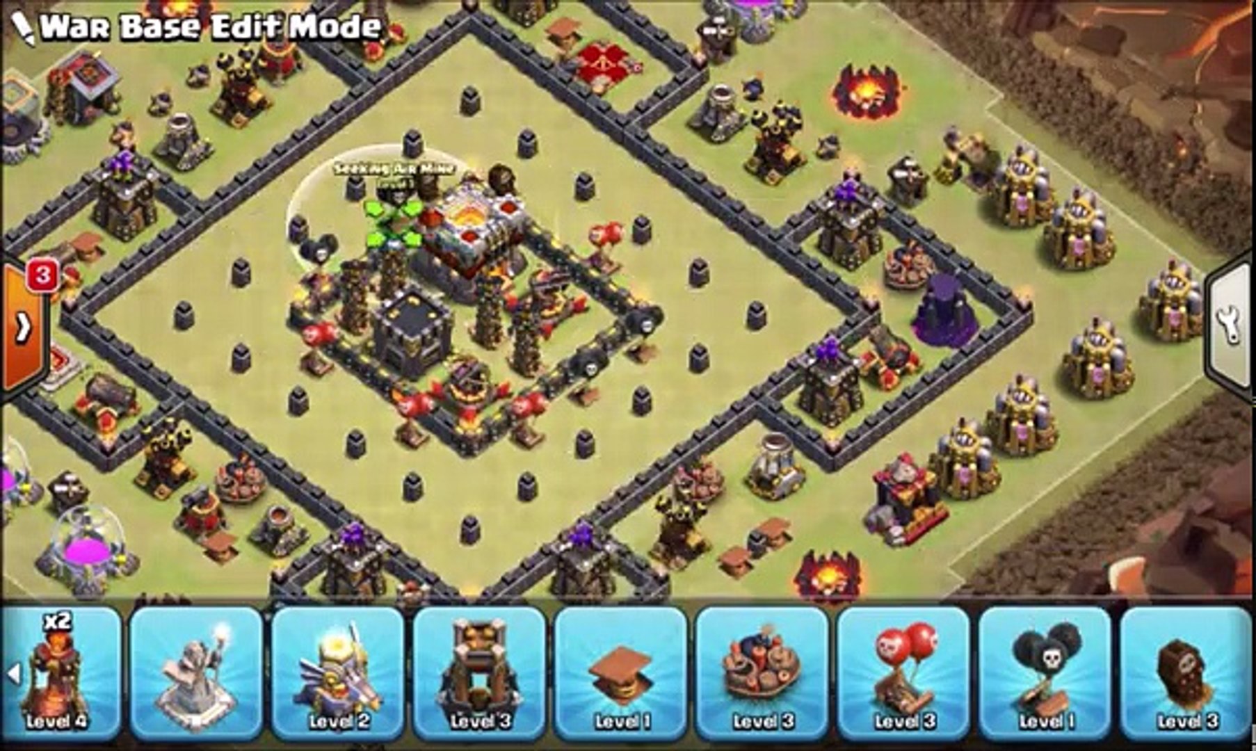 NO.1 TH9 ANTI 2 STAR WAR BASE | 6 REPLAYS | ANTI EVERYTHING | WITH BOMB  TOWER - video Dailymotion