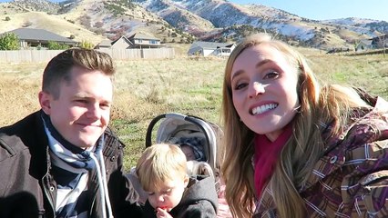 BUILDING A HOUSE!  (Drone View) - Ellie and Jared