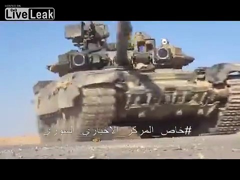 Battle for Mayadin. SAA bombarding positions of wahhabist terrorists
