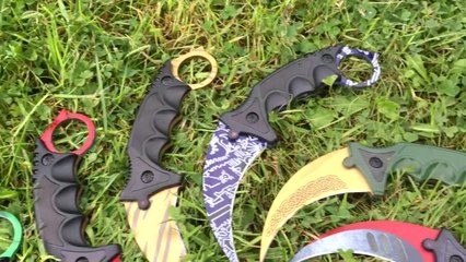 Want to impress your friends with REAL CS:GO KNIVES?