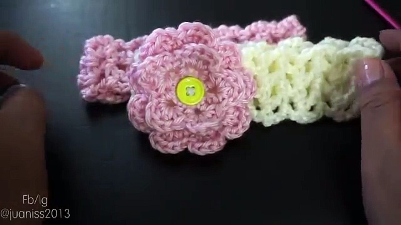 CROCHET: FLOR TEJIDA ((PASO A PASO))