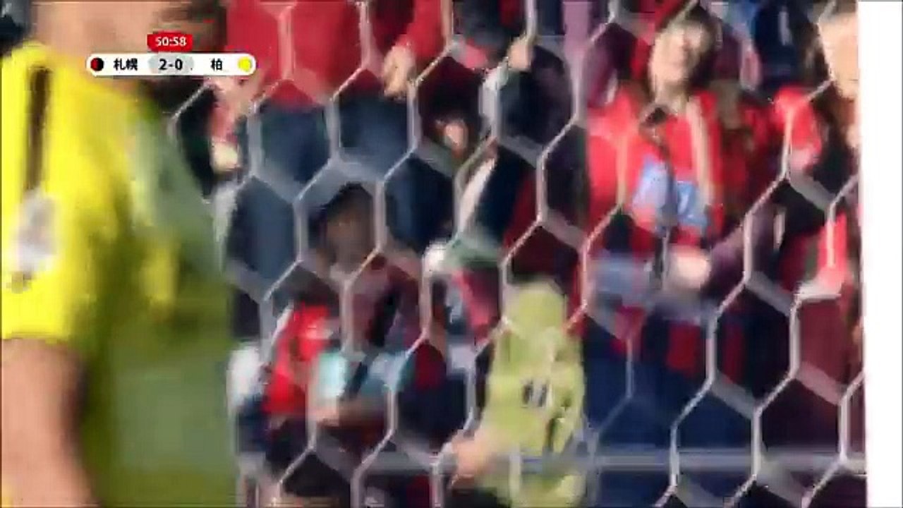 Consadole Sapporo 3:0 Kashiwa ( Japanese J League. 14 October 2017)