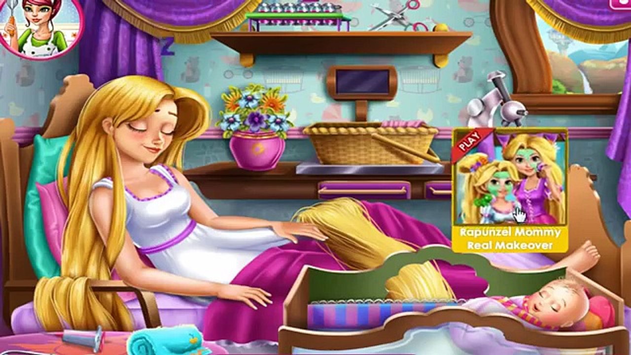 رابونزل الاميرة المفقودة الحامل العاب توليد رابونزل للبنات كاملة 2016