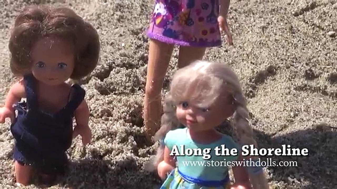 Sally Falls Overboard - Along the Shoreline - Episode 4 - Barbie Toys & Dolls Series
