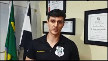 Trabalho da polícia na Serra