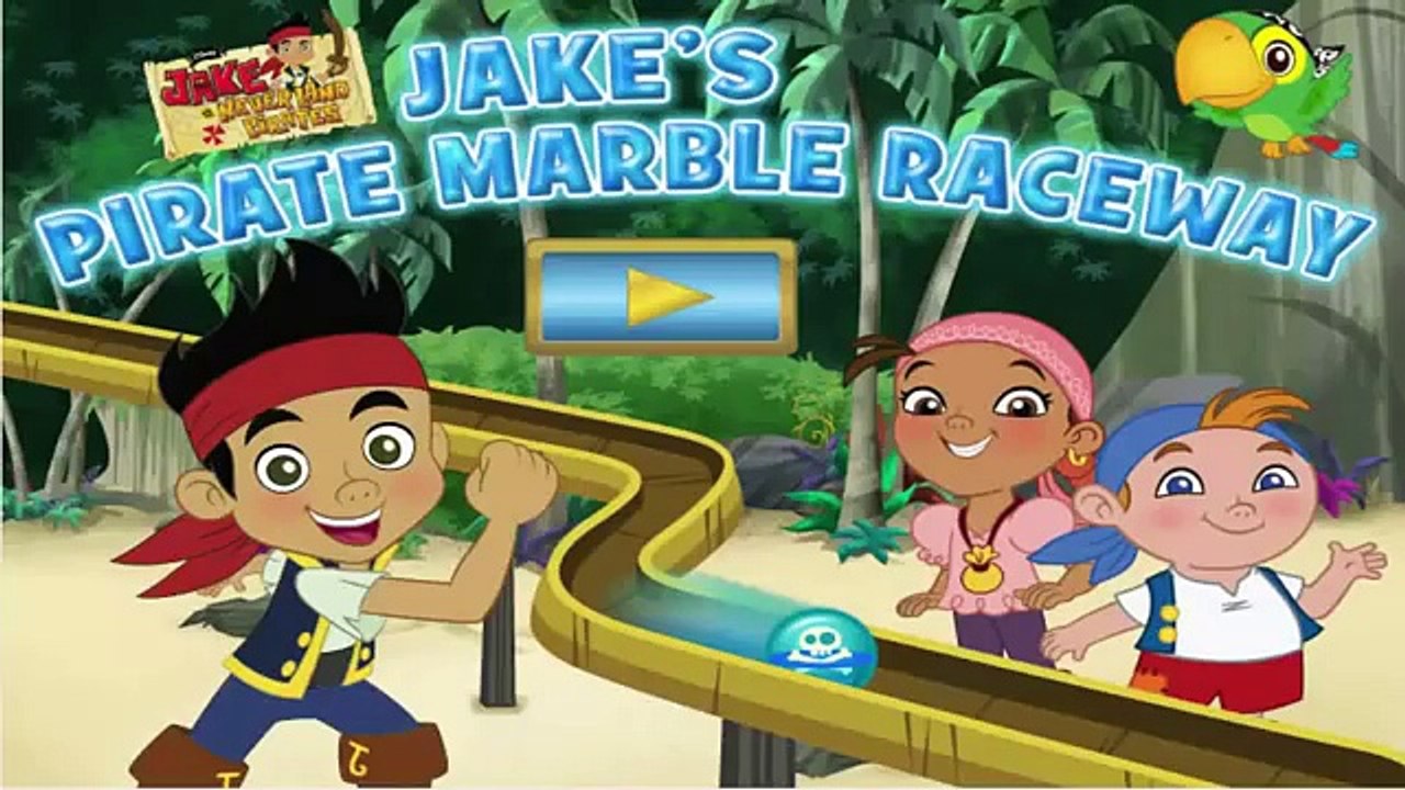 Jake and The Neverland Pirates Full Episodes In English ♥ Jakes Marble Raceway Game Online
