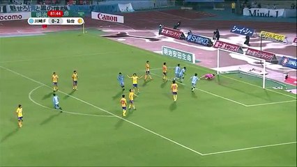 Kawasaki 1:2 Sendai ( Japanese J League. 14 October 2017)