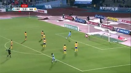 Kawasaki 2:2 Sendai ( Japanese J League. 14 October 2017)