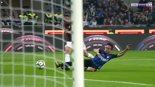 ملخص ديربى الغضب انتر ميلان وميلان 3-2 - مباراة مجنونة جدا - الدورى الايطالى