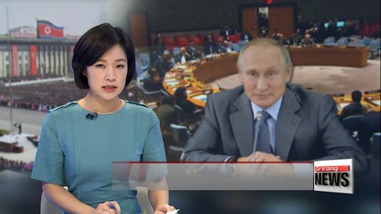 Putin signs decree to enforce UN Security Council resolution on North Korea