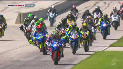 2017 MotoAmerica Dunlop Championship At Road America Superbike Race 1