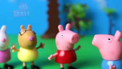 Peppa Pig English Episodes new Episodes compilation 2016 - Giant George Pig - Toy Videos r us