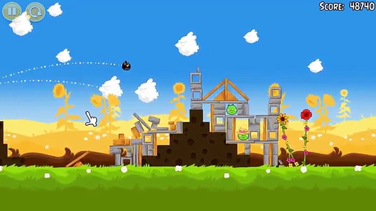 Lets Play Angry Birds Seasons 03 - Operation Money Hole complete.