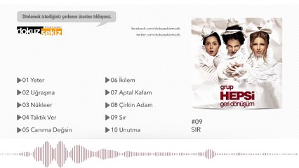 Grup Hepsi - Sır (Official Audio)