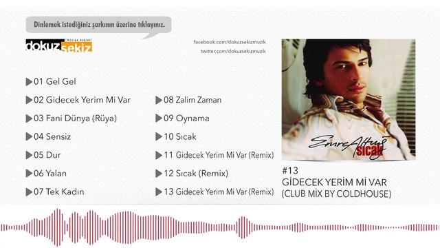 Emre Altuğ - Gidecek Yerim Mi Var (Club Mix by Coldhouse) (Official Audio)