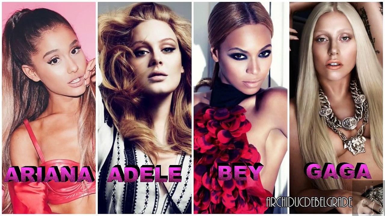 Ariana Grande, Adele, Beyonce, Lady Gaga Vocal Battle : Studio vs Live