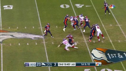 A sack for Snacks! Damon Harrison single-handedly takes down Trevor Siemian