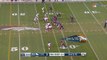 Denver Broncos QB Trevor Siemian throws to running back Devontae Booker for 23-yard gain