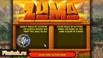 Flashok ru: Видео обзор игры Zuma Deluxe