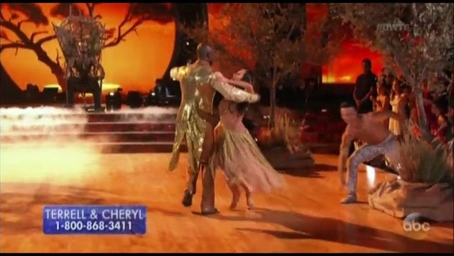 Terrell Owens & Cheryl Burke - Quickstep