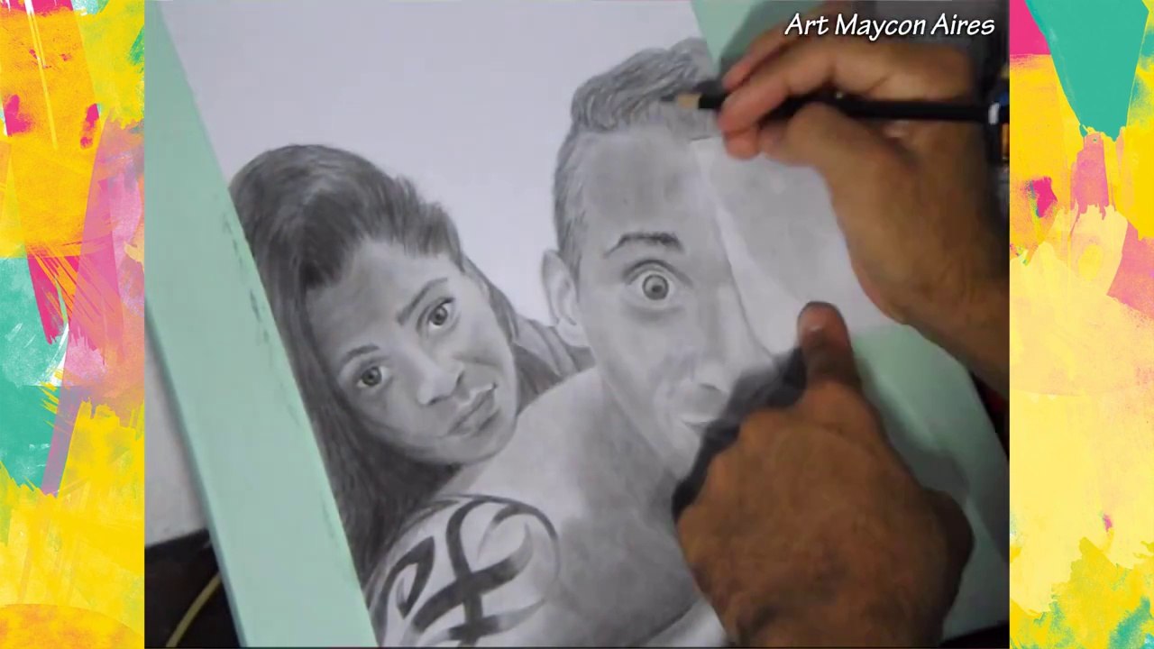 Desenhando EU e minha Namorada