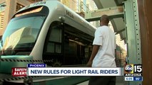 Bad behavior to get light rail riders kicked off