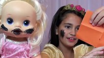 Desafio Maquiagem Surpresa com minha Baby Alive Bia Bagunça e Bela | DisneySurpresa