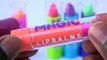 Color Change Lip Balm Cosmetic Set Lip Gloss Compilation Learn Colors Lip Balm Mighty Toys