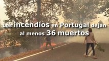 Aumenta a 36 el número de muertos en los incendios de Portugal