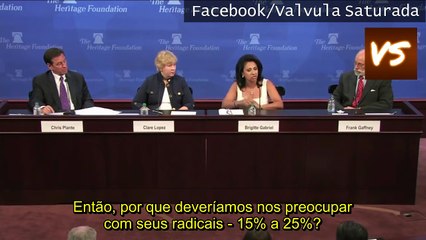 Brigitte Gabriel dá resposta épica a mulher muçulmana.
