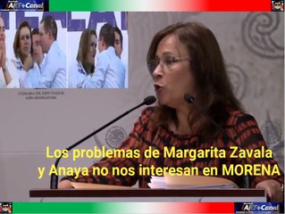 El conflicto entre Margarita Zavala y Anaya no nos interesan en MORENA