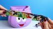 Doras Backpack Surprise Eggs Dora The Explorer Peppa Pig Mickey Mouse Huevos Sorpresa