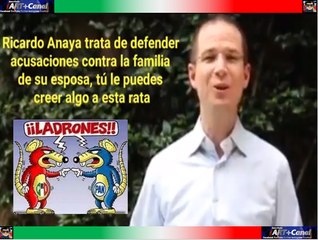 Ricardo Anaya trata de defender acusaciones contra la familia de su esposa