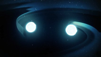 Doomed Neutron Stars Create Blast of Light and Gravitational Waves