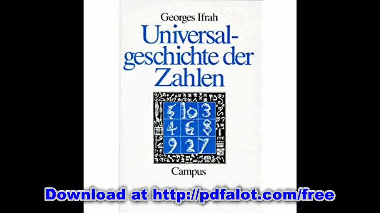 Universalgeschichte der Zahlen