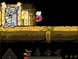 Courage the Cowardly Dog: Pharaoh Phobia - Rescue His Family (Cartoon Network Games)