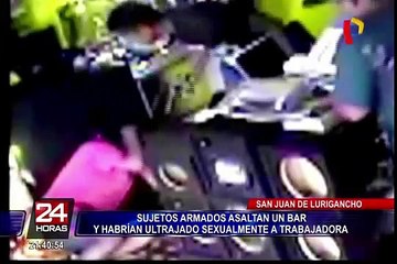SJL: presuntos violadores intentan abusar de mesera en un bar