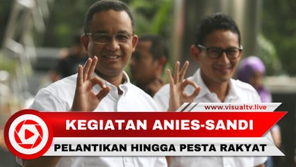 Rangkaian Hari Pertama Anies-Sandi sebagai Pimpinan DKI