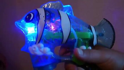 FISH TOYS KIDS / TODDLERS - Bubble Gun Toy - Musical Fish Bubble Gun Shooter - Shoot Bubble Games