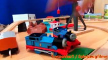 Thomas und seine freunde folgen Deutsch - Thomas Holzeisenbahn Kinderzug Spielzeug Car Toys Kran