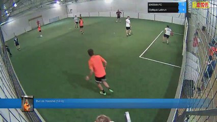 But de Yassine (12-4) - ENSMA FC  Vs Optique Lebrun - 16/10/17 19:00 - LIGUE 1 - Poitiers Game Parc
