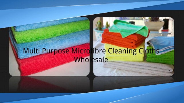 Multi Purpose Microfibre Cleaning Cloths Wholesale