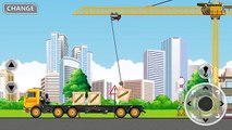CONSTRUCTION WORLD - CITY RESCUE: Fire Truck, Ambulance, Police Car - Videos For KIDS